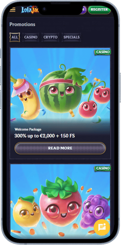 Lola Jack Casino Bonuses